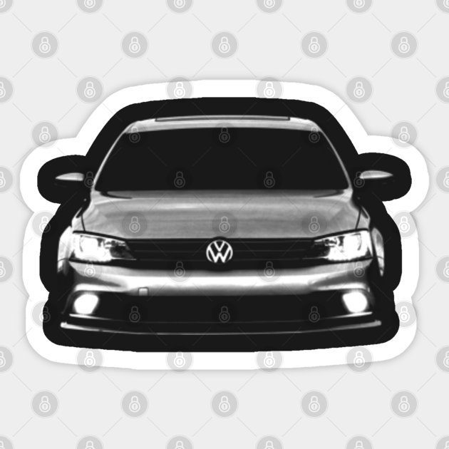 vw, vw jetta Vw Jetta Sticker TeePublic